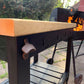 BBQ Table, Pizza oven and preparation station