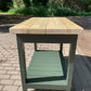 BBQ Table, Pizza oven and preparation station